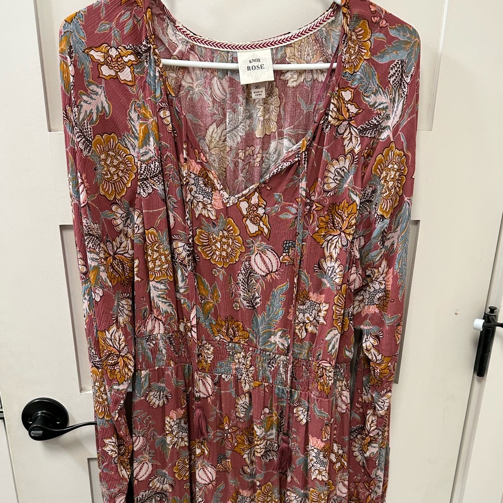 Flowy Knox Rose Dress
